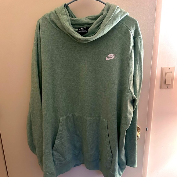 Nike Mint Green Plus Size Hoodie - Picture 1 of 2